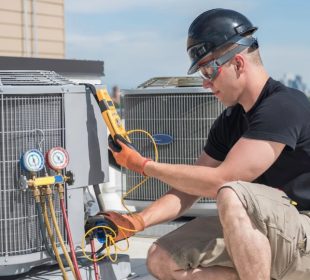 During Furnace Repairs